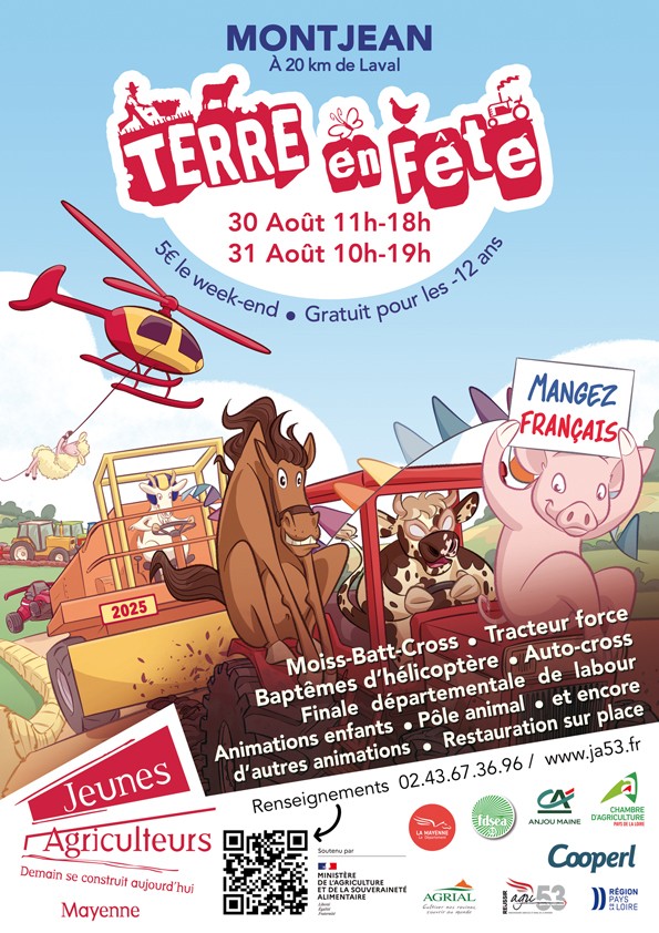 Affiche terre en fete 2025